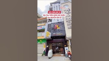 SIÊU PHẨM ĐẦU TƯ _ MẶT TIỀN TRẦN HƯNG ĐẠO Ngay Ngã Tư NGUYỄN VĂN CỪ Q.1 _ CHỈ 537 TR/M²