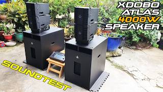 Xdobo Atlas 4000W speaker - Soundtest