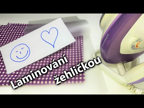 Laminování žehličkou | Jak zalaminovat i bez laminátoru