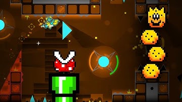 [Geometry Dash] Duster (3 Coins) [Medium Demon] by Torch121 & Distortt