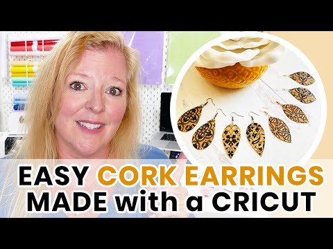 How to Make Leather Earrings with a Cricut Maker – Mary Martha Mama