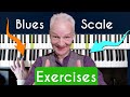 4 Blues Piano Scale Exercises-improve effectively!