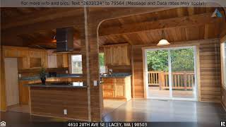 Priced At 425,000 - 4610 28Th Ave Se, Lacey, Wa 98503
