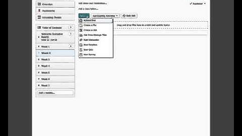 Adding Content to D2L Module