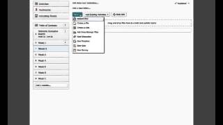 Adding Content to D2L Module