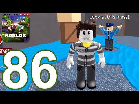 Roblox Gameplay Walkthrough Part 86 Escape Jail Obby Ios Android Youtube - roblox obstacle course escape jail gameplay youtube