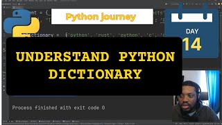 DICTIONARIES FROM BEGINNING TO ADVANCED - Python journey #day14