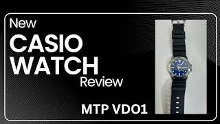 Casio Watch Review Enticer MTP VD01 #casiowatches #casiomtp #watch