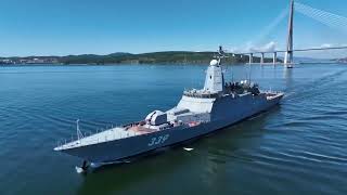 Pacific Fleet warships begin deployment at sea