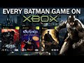 Every batman game on the original xbox