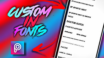 HOW TO ADD CUSTOM FONTS IN PICSART APP