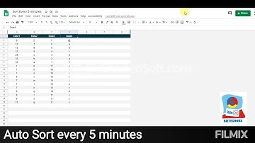 App Script - Auto Sort every 5 minutes