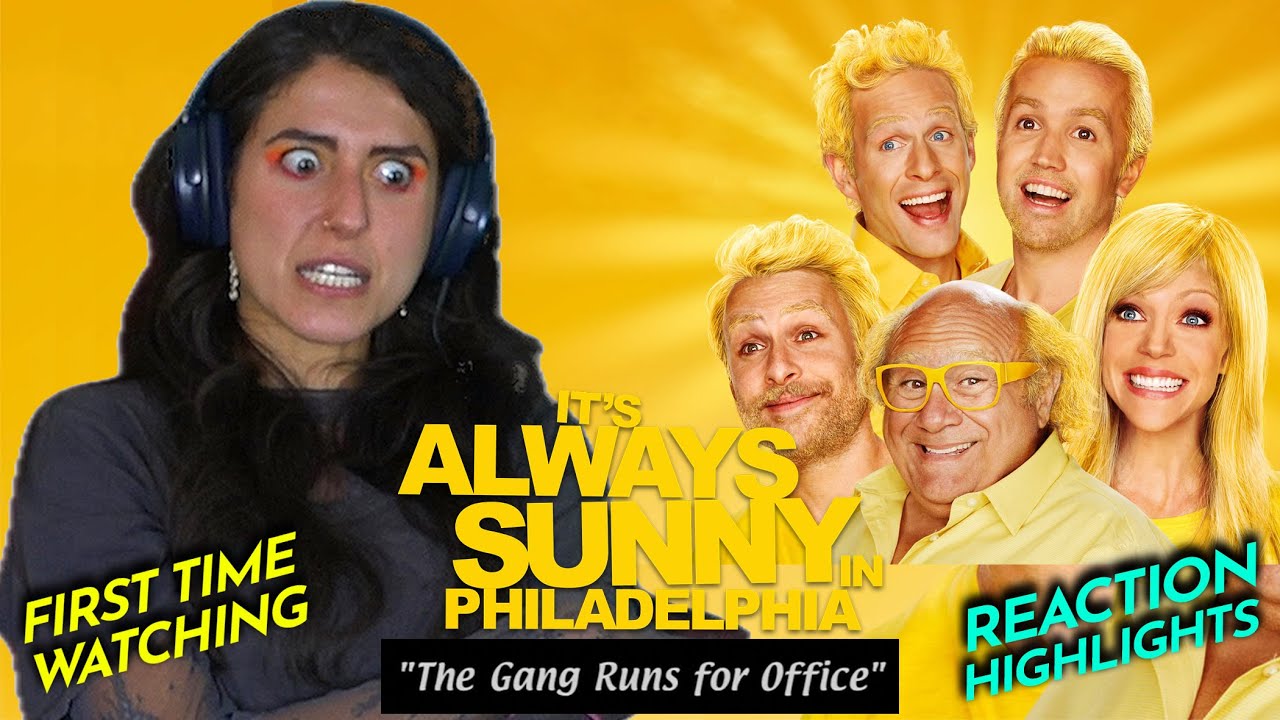 James electing IT'S ALWAYS SUNNY IN PHILADELPHIA 2x8 "The Gang Runs for Office" (2006) TV Reaction