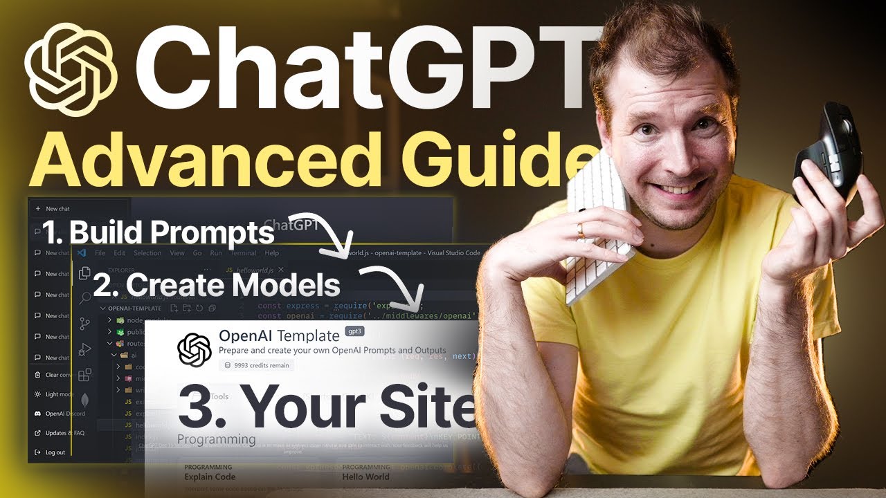 Advanced ChatGPT Guide - How to build your own Chat GPT Site