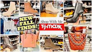 🤩 TJ MAXX 🛍 SHOP WITH ME ‼️ NEW BOOTS  FALL SWEATERS HANDBAGS 👜 WOMEN & JUNIORS
