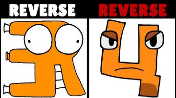 Reverse Unifon VS Reverse Russian Alphabet Lore | Part 11 (Ƶ-A...)