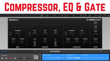Channel Strip | Compressor, EQ, Gate for iOS (iPad/iPhone)