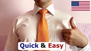 How to tie a tie Quick and Easy