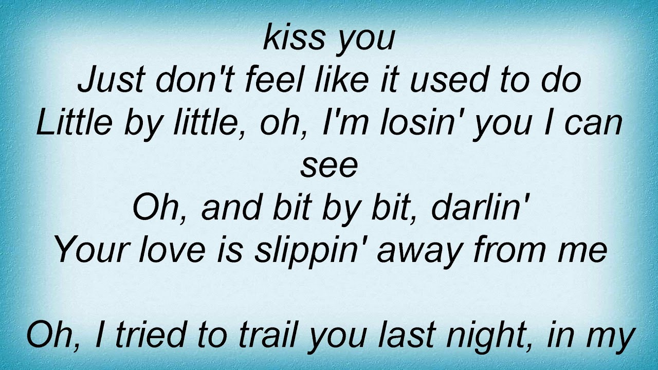 Susan Tedeschi Little By Little Lyrics YouTube