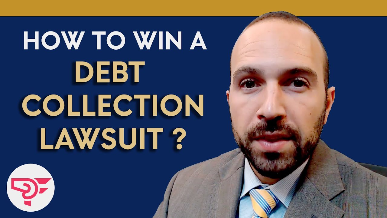How to handle and win a debt collection lawsuit - YouTube