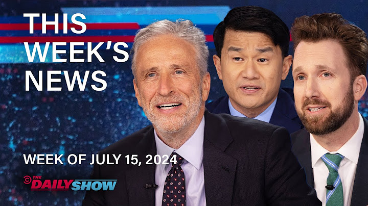 Jon Stewart, Jordan Klepper & Ronny Chieng Cover the RNC | The Daily Show