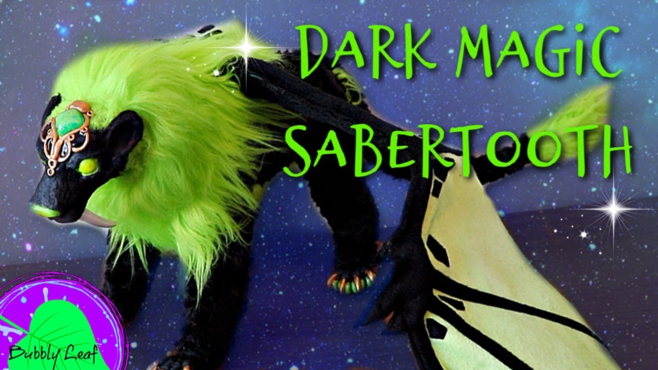 Dark Magic Sabertooth || Posable ArtDoll Tutorials