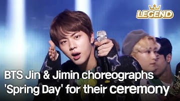 BTS Jin & Jimin choreographs 