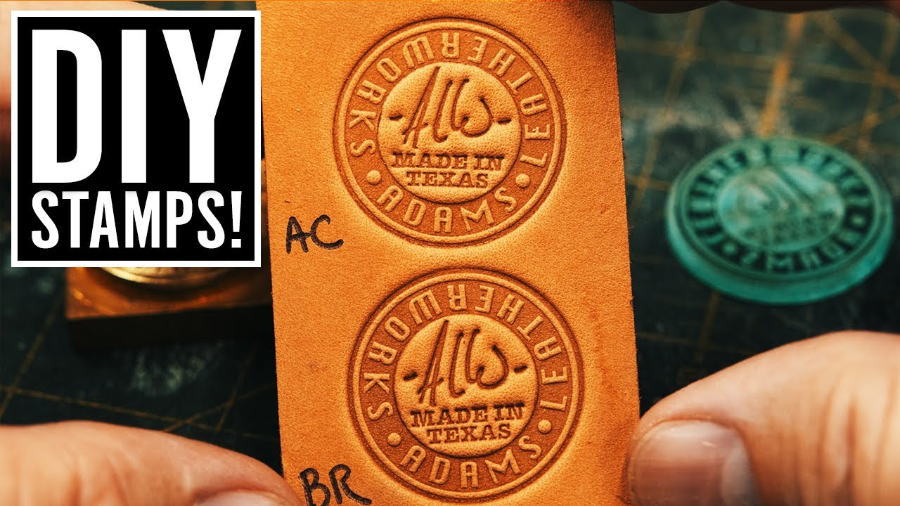DIY Leather Stamp Plates With A Laser Engraver YouTube