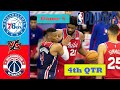 Philadelphia 76ers vs. Washington Wizards Full Highlights 4th Quarter Game 4 | NBA Playoffs 2021