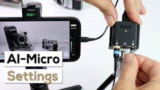 Rode AI-Micro Settings | Using the Rode Central and Rode Reporter Apps screenshot 3