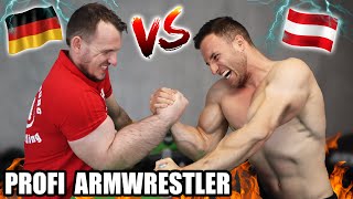 Sascha Huber Vs. Profi Armwrestler | Weltmeister Gegen Fitness Youtuber!