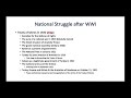 The Collapse of the Ottoman Empire and Political Developments in Turky