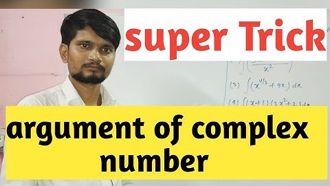 How to find argument of complex number | #argument #amplitude @CONCEPTOFMATHWITHRAVISIR