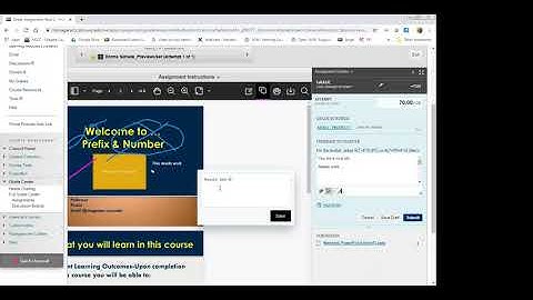 Grading in Blackboard