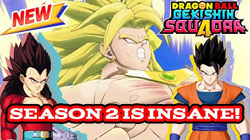 LSSJ BROLY, SSJ4 VEGETA, & ULTIMATE GOHAN?!? REACTING TO DRAGON BALL GEKISHIN SQUADRA SEASON 2!