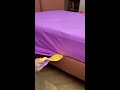 With it, one person can easily make the bed! No need for your husband anymore! #Bed-making Magic