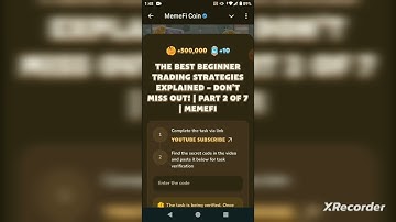 MemeFi Video Code | The Best Beginner Trading Strategies Explained | #memefi#crypto#airdrop#tap2earn