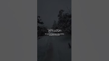 Surah Al-Maidah 097-100  سورة المائدة #quraniv #quran