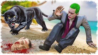 Джокер басынан айырылып қала жаздады (GTA V)