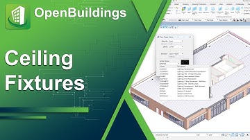 OpenBuildings Designer Update 10 | Placing Ceiling Fixtures
