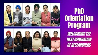 A New Chapter of Research Begins at CGC University, Mohali | PhD Orientation Program