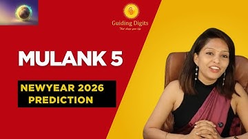 New Year 2026 Prediction for Mulank 5 as per Numerology | Poonam D Negi Guiding Digits | #newyear