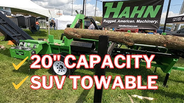 Big Features For a Small Firewood Processor - Hahn Mini 250B