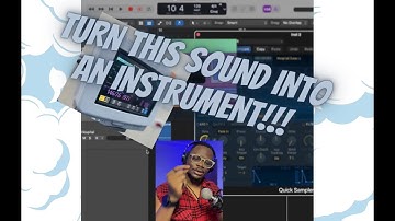 Turn any sound to an instrument in Logic Pro X part 1