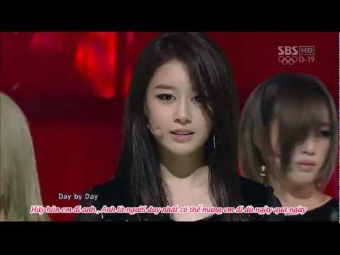 [Vietsub][Perf]120708 Day By Day - T-ara@Inkigayo