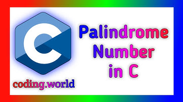 How to check palindrome number in #palindromenumber #C