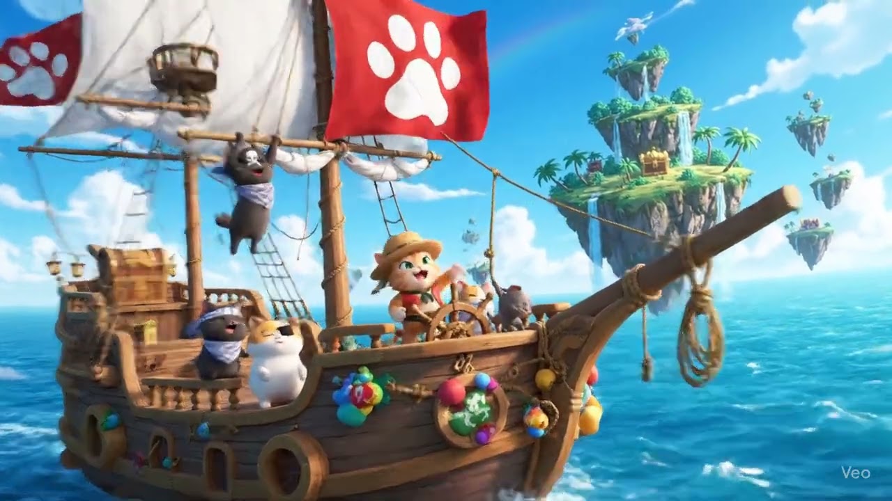 Anime Pirate Cat 