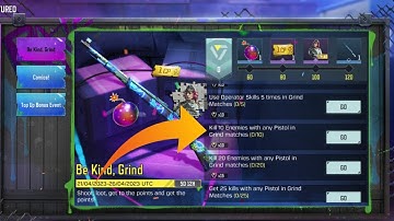 Call of Duty Mobile Kill 10 Enemies with Any Pistol in Grind Match Task Complete