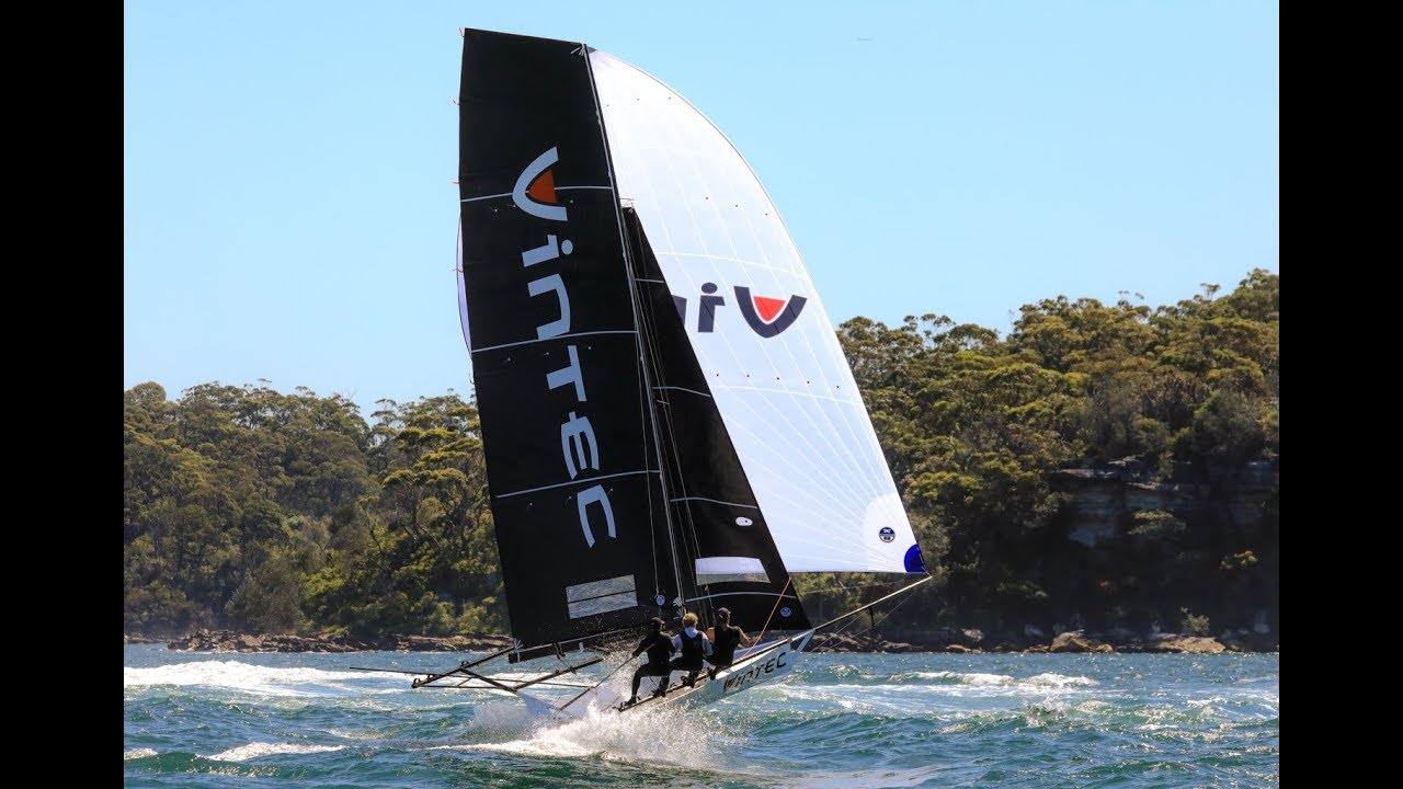 ⁣18Footers Spring Series 2018 - Race 7- Winning Appliances Trophy - 3 Buoys