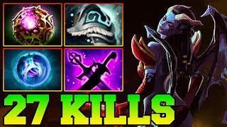 27 Kills QOP Dota 2 Mid - Best Queen Of Pain Dota 2 Pro Gameplay Guide Build 7.35